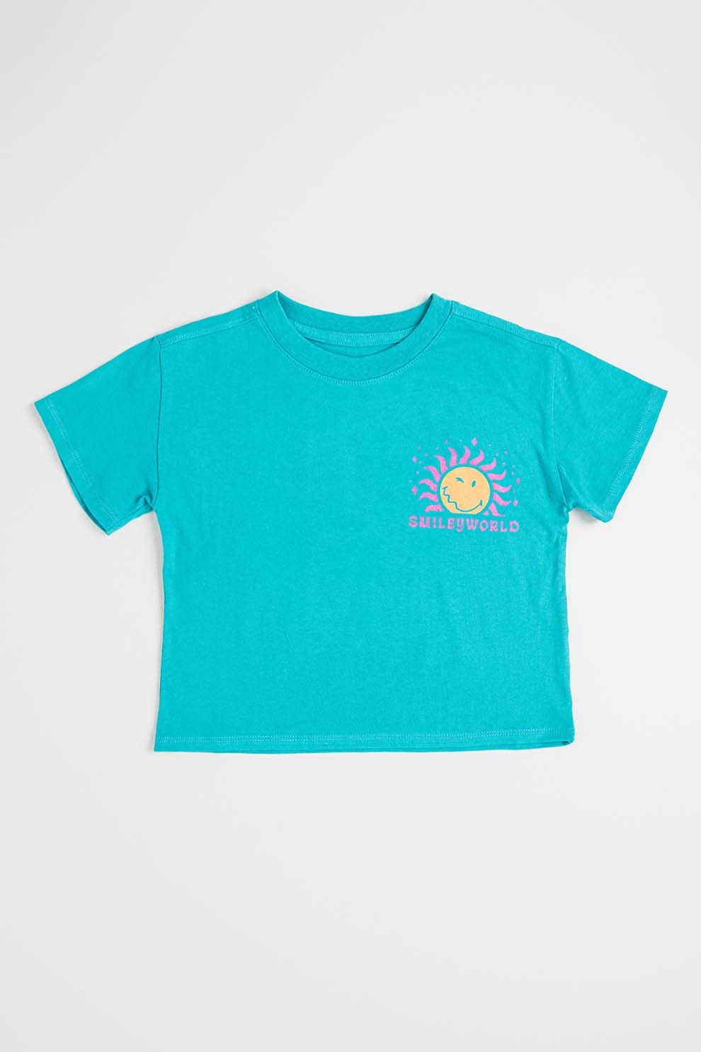 GAP, Tricou cu imprimeu grafic, Verde persan, 130 CM