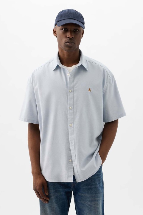 GAP, Ing legombolható gallérral, Pasztellkék