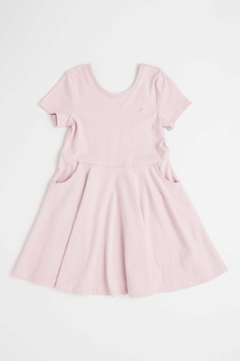 GAP, Bővülő pamutruha, Púderrózsaszín