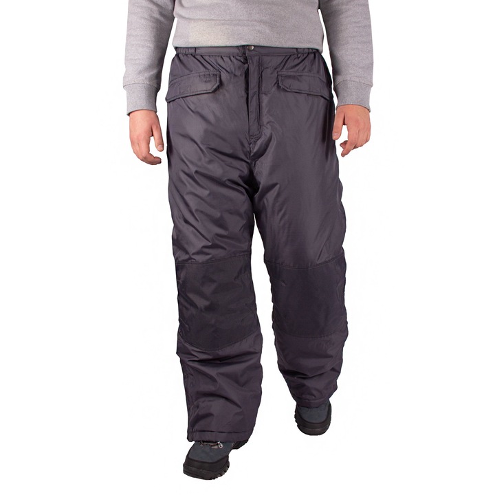 Pantaloni de schi pentru barbati izolati impermeabil FIRI, Gri, Gri