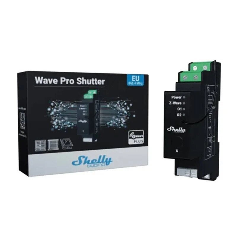 Releu DIN cu masurare a energiei Shelly Qubino Wave Pro Shutter - eMAG.ro