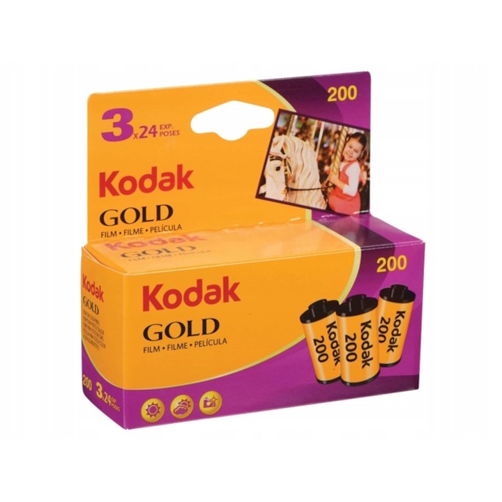 Kodak 135 Gold 200 Carded 24x3