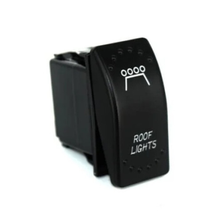 Intrerupator ”ROOF LIGHTS” pentru Off-Road, ATV, SSV, QUAD, Negru