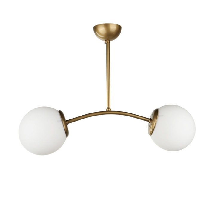 Candelabru Marla Antique 2xE27, Design Elegant, max. 60W