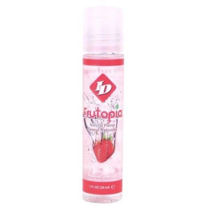 ID Frutopia síkosító, eper, 30 ml, vízbázisú, hüvelyi/orális alkalmazás