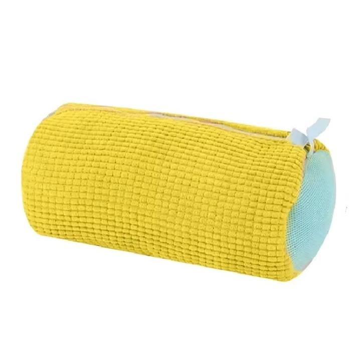 Sac spalare incaltaminte, din microfibra, asigura curatarea completa si eficienta, reduce zgomotul masinii de spalat, simplu si convenabil, din poliester, 39 x 19 cm - SHOEPURE