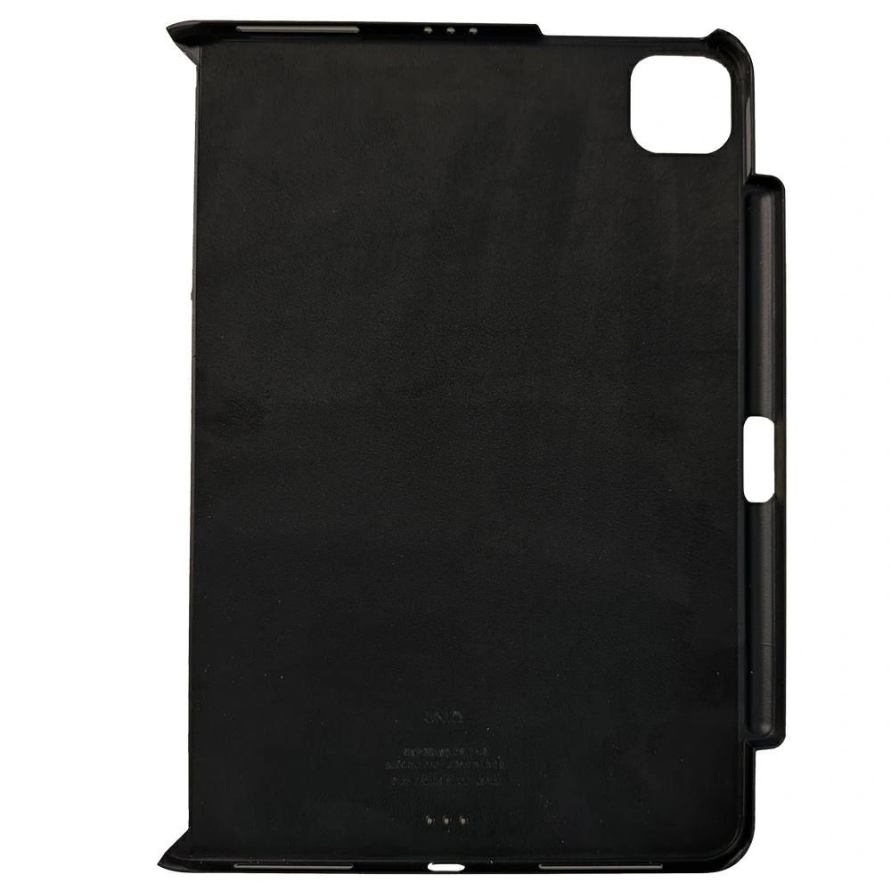 Husa iPad UNIQ Axel, neagra, policarbonat, microfibra, compatibila cu iPad Air 11" M2, iPad Air 10.9", iPad Pro 11"