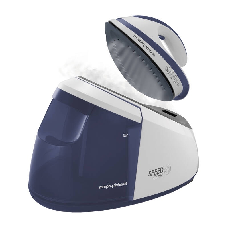 Fier de calcat cu abur Morphy Richards 333202, talpa ceramica, 120g abur, rezervor de apa detasabil