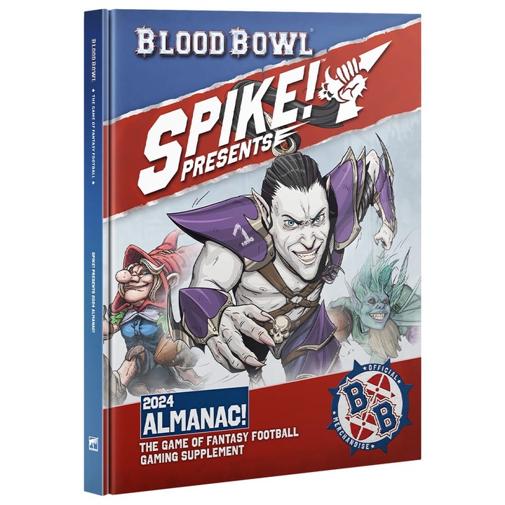 Extensie de joc Blood Bowl, Spike! Almanah 2024, Games Workshop, limba engleza, multicolor