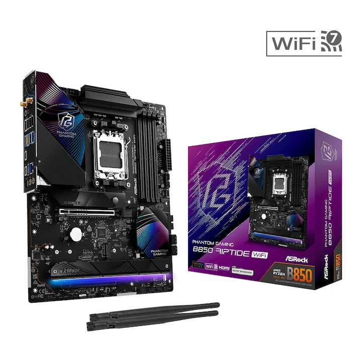ASRock B850 Riptide WiFi alaplap (90-MXBQT-A0UAYZ)