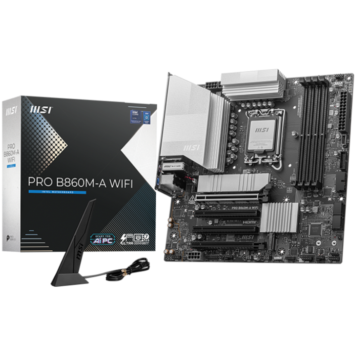 Дънна платка MSI PRO B860M-A WIFI PRO_B860M-A_WIFI