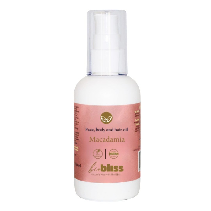 Ulei de macadamia Bio Bliss, 100 ml