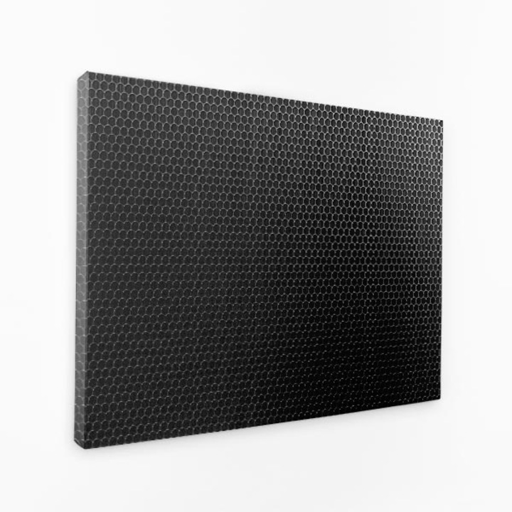 Картина на платно - черна дупка от мрак звезди галактика - 40х60 см