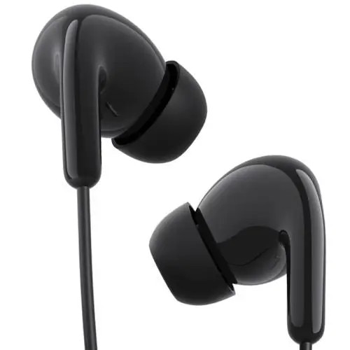 Casti cu fir Xiaomi, model 253852, microfon, USB-C, negru, 1.25m