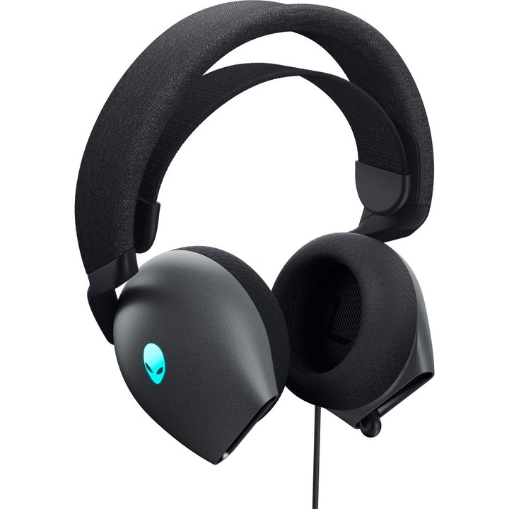 Casti pentru jocuri cu fir Dell AW520H Alienware, Negru