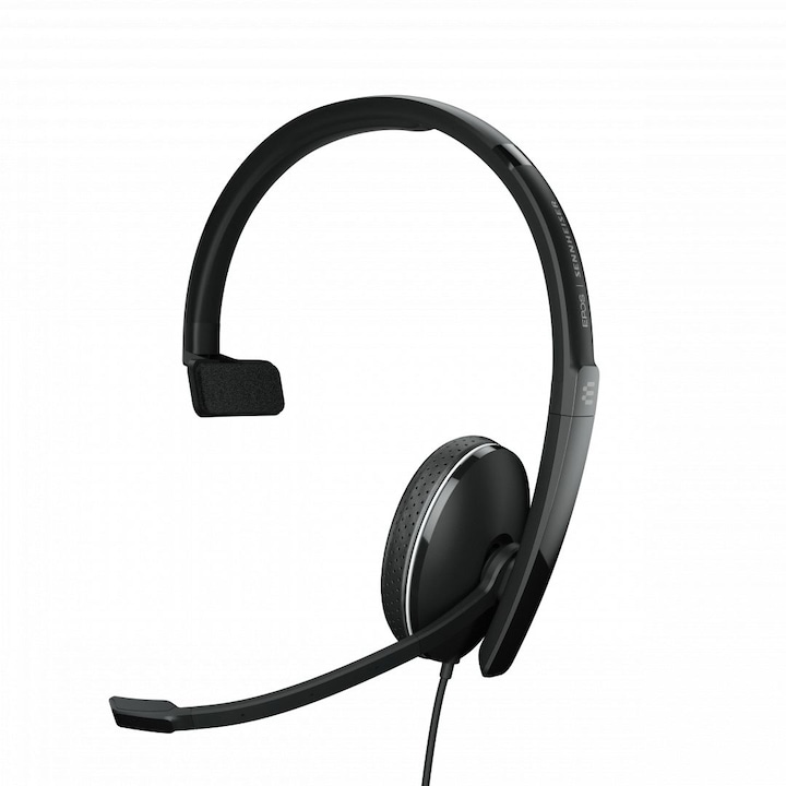 Sennheiser / EPOS ADAPT 135 USB-C II Mono UC Optimized Headset Black, 214167, Mikrofon/Fülhallgató