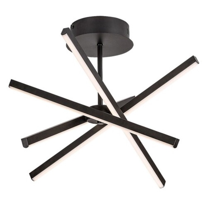 Плафон MATILDE метал, пластмаса, черен, бял, LED, 4000K, 30W, 1200lm IP20 RABALUX - 71270