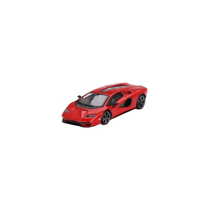 Modelautó Lamborghini Countach Lpi 800-4 2023 Red 1:64 Mini GT MGT720