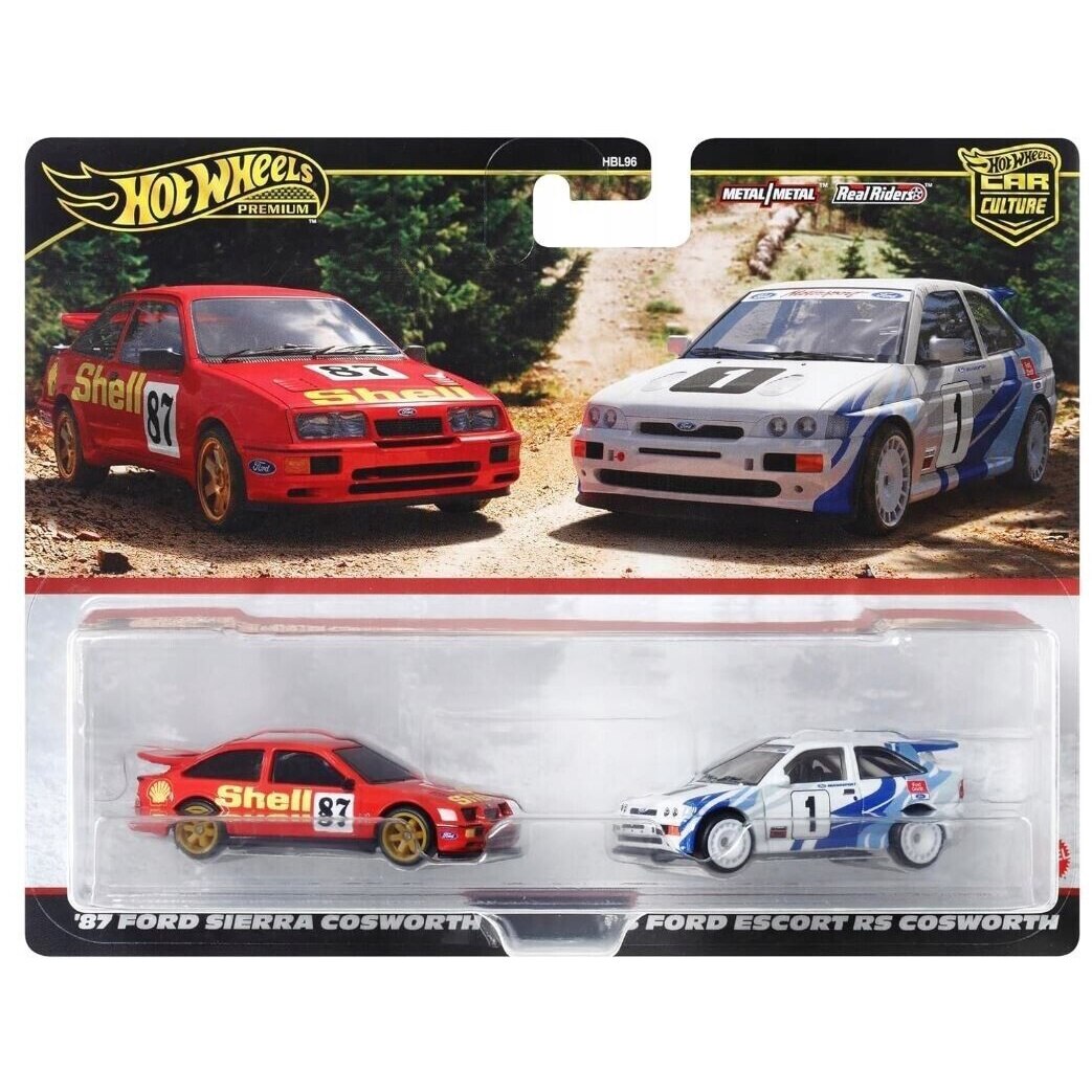 Machete auto 2-Pack Ford Escort RS Cosworth 1993 & Ford Sierra