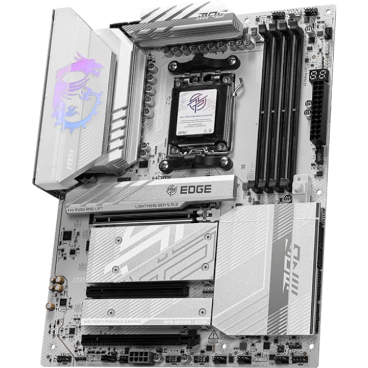 Дънна платка, MSI MPG B850 EDGE TI WIFI, ATX, Socket AM5, 4x DDR5 Dual Channel