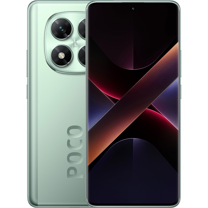 Мобилен телефон Poco X7, 12 GB RAM, 512 GB, 5G, зелен