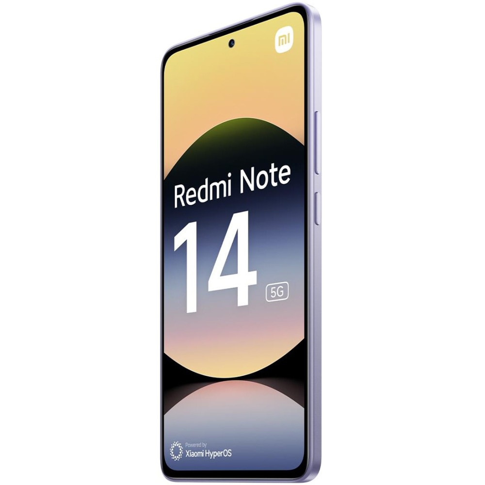 Telefon mobil Xiaomi Redmi Note 14, 8GB RAM, 256GB, 5G, Lavender Purple