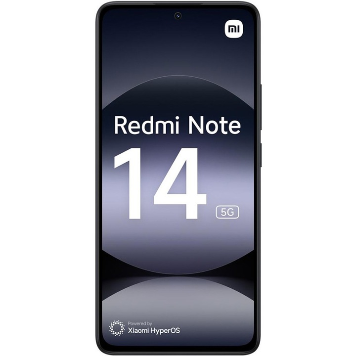 Мобилен телефон Xiaomi Redmi Note 14, 8GB RAM, 256GB, 5G, Midnight Black