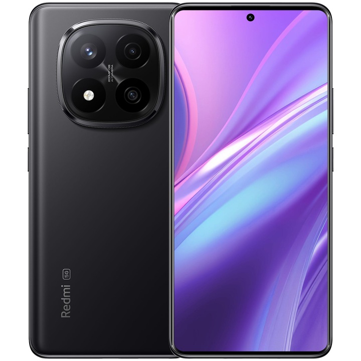 Мобилен телефон Xiaomi Redmi Note 14 Pro+, 12 GB RAM, 512 GB, 5G, среднощно черно