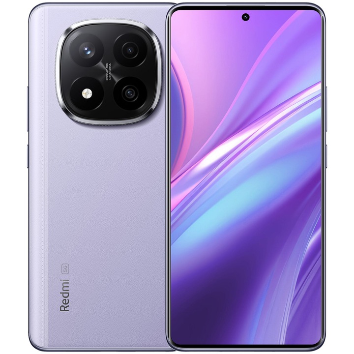 Мобилен телефон Xiaomi Redmi Note 14 Pro+, 12GB RAM, 512GB, 5G, лавандула лилаво