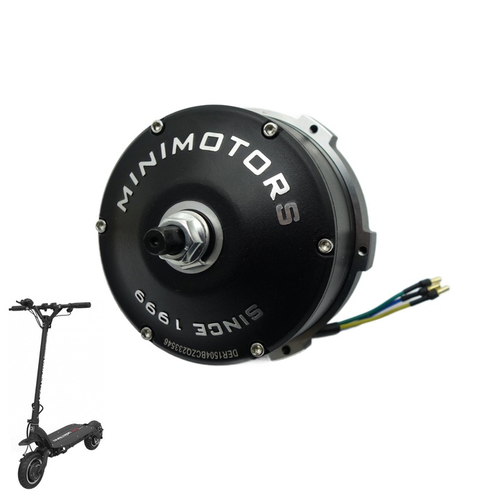 Minimotors 1500W заден мотор за електрически скутер Dualtron Eagle, черен, 60V, INOPARTS