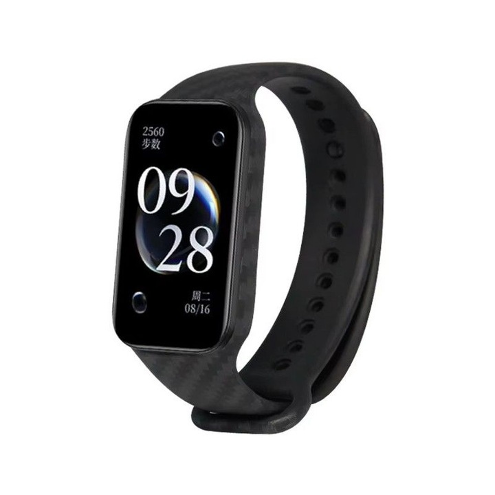 Curea compatibila cu Xiaomi Mi Band 8 Active / Redmi Smart Band 2, silicon, modeul 10
