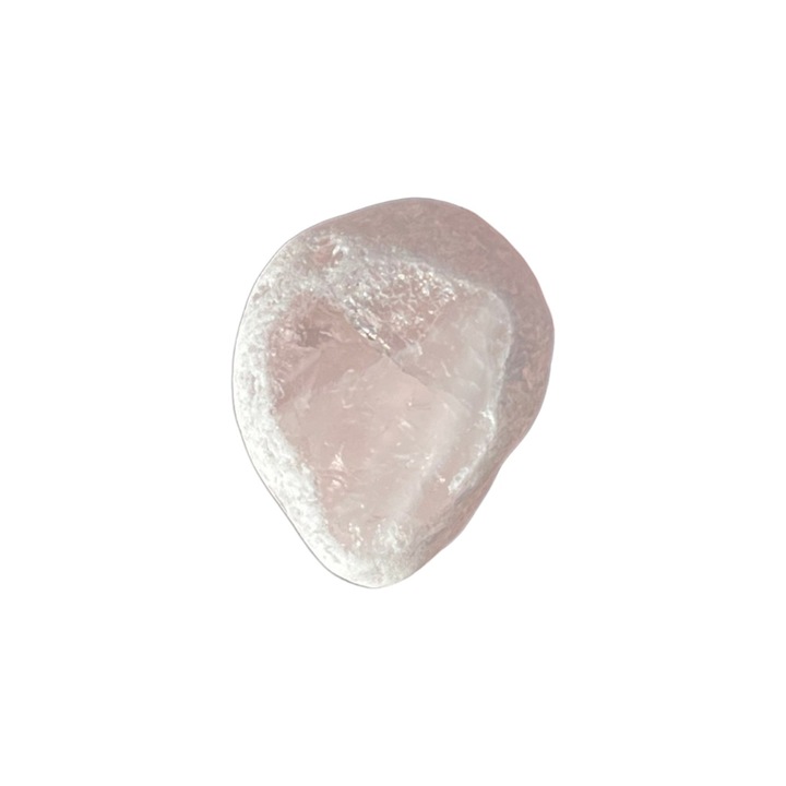 Яйце от розов кварц, камък на ясновидец, Druzy, полускъпоценни камъни