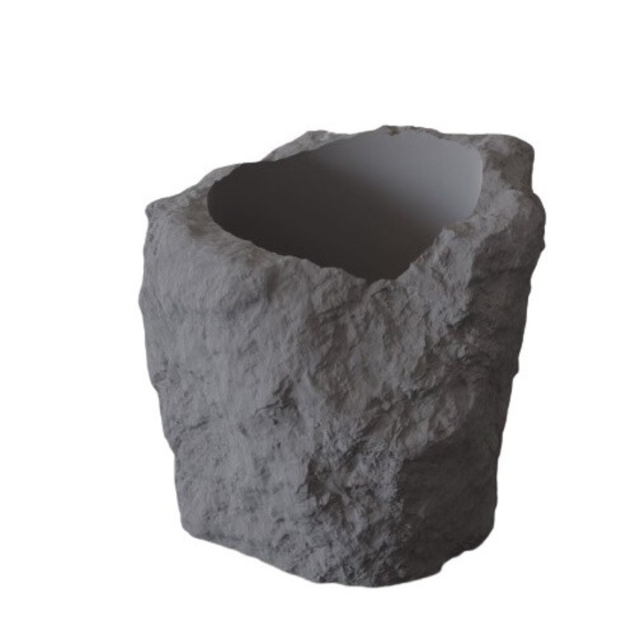 Ghiveci planta textura piatra