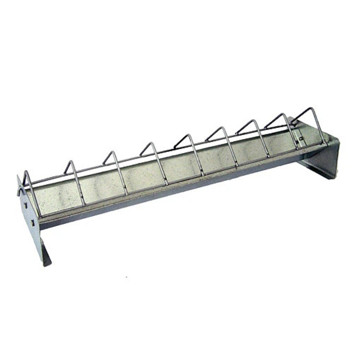 Hranitoare zincata pentru pui si pasari de curte, lungime 30 cm