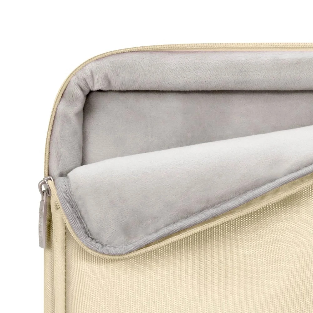 Geanta TECH-PROTECT Pocket Bag compatibila cu laptop 15/16 inch Beige
