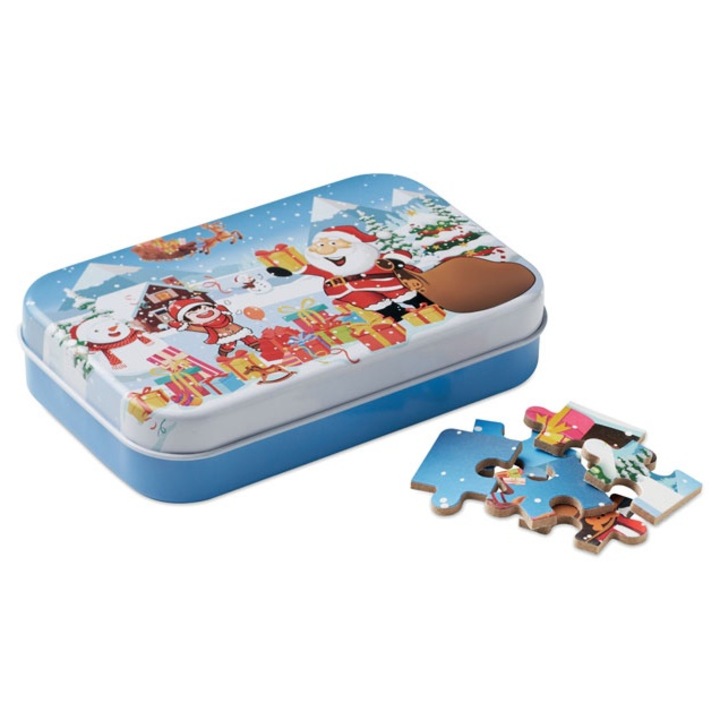 Karácsonyi puzzle fából 60 db-os