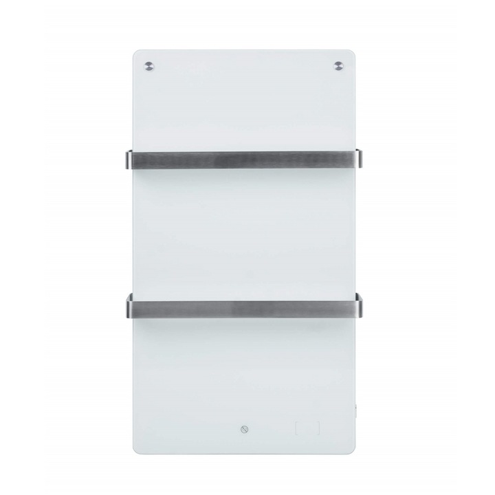 Incalzitor electric pentru baie port-prosop Eurom, Sani 400 Wifi, cu infrarosu, control prin aplicatie, temperatura reglabila, timer, timer saptamanal, termostat, panou tactil, display LED, protectie impotriva supraincalzirii, alb