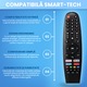 Telecomanda compatibila Smart-Tech, 24HA10T3, 32HA20V3, 43FA10V3, fara Bluetooth, butoane dedicate Youtube, Netflix, Prime Video, Google Play, TEMIX®, baterii incluse