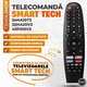 Telecomanda compatibila Smart-Tech, 24HA10T3, 32HA20V3, 43FA10V3, fara Bluetooth, butoane dedicate Youtube, Netflix, Prime Video, Google Play, TEMIX®, baterii incluse