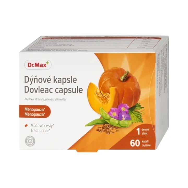 Dovleac capsule, 60 capsule, DR. MAX
