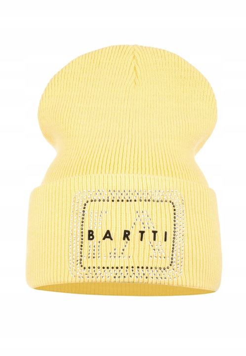 Майка дамска шапка, бини, жълто, унисекс