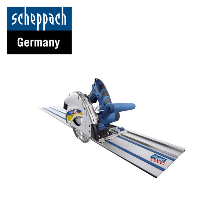 Ръчен потапящ циркуляр PL55, Scheppach , 1200 W, 160 мм