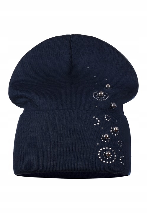 Дамска шапка Майка, гранат, 100% акрил, унисекс