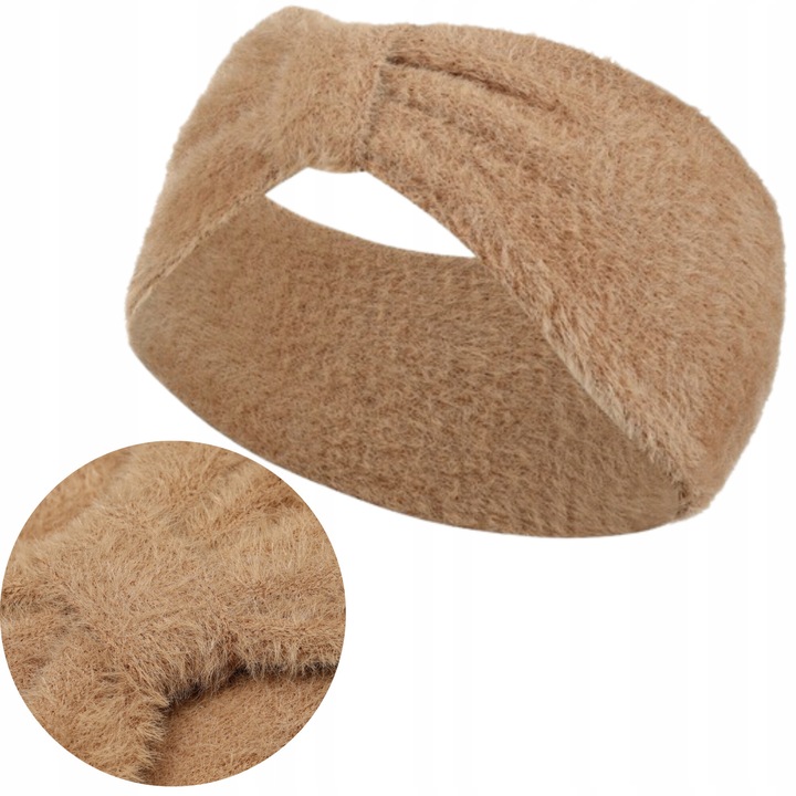 Turban dama Majka, alpaca, carmel, universal