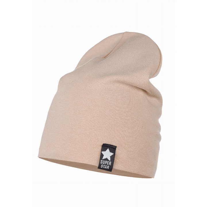Детска шапка Majka, бежова, 20 см, Бежов