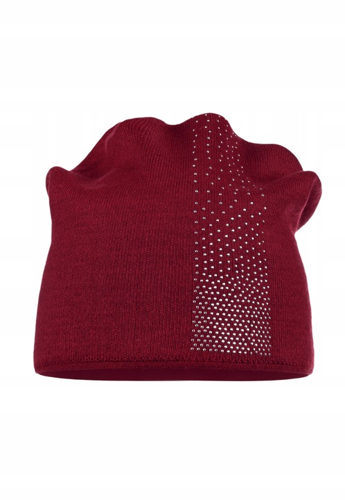 Дамска шапка, Майка, бордо, черно, универсална