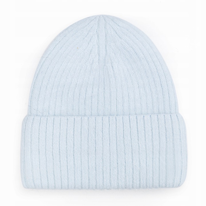 Caciula dama, Majka, din lana, 60% angora, culoare tiffany, dimensiuni 22x21cm