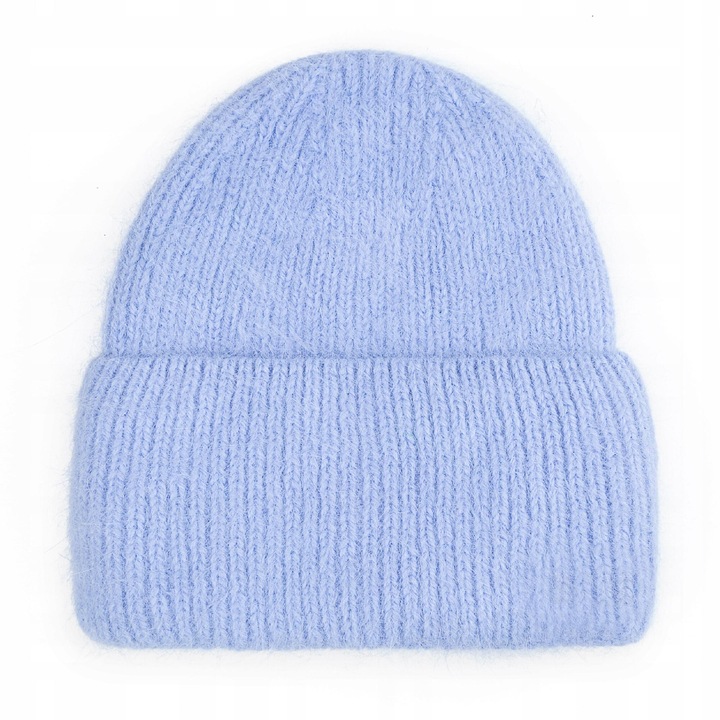 Caciula dama, Majka, 60% Angora, hiacynt, 22x21cm