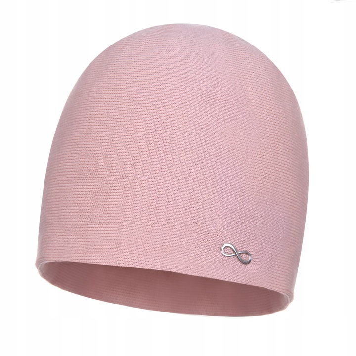 Caciula dama Majka, roz, universala, calduroasa, din acril, pentru toamna-iarna