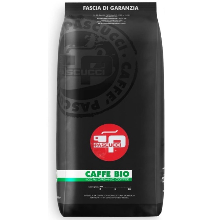 Cafea boabe Pascucci Organic Coffee 1000 g